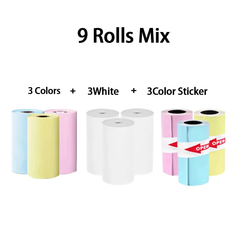 58Mm Mini Portable Thermal Printer Cat Shapes Lightweight Wireless Photo Label Memo Wrong Question Printing USB Cable Printer