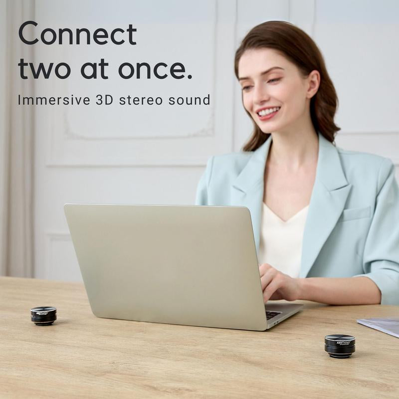 Anything Speaker 2024 - Turn Anything into a Speaker - Humbird Portable Mini Bluetooth Speaker with Bone Conduction Audio