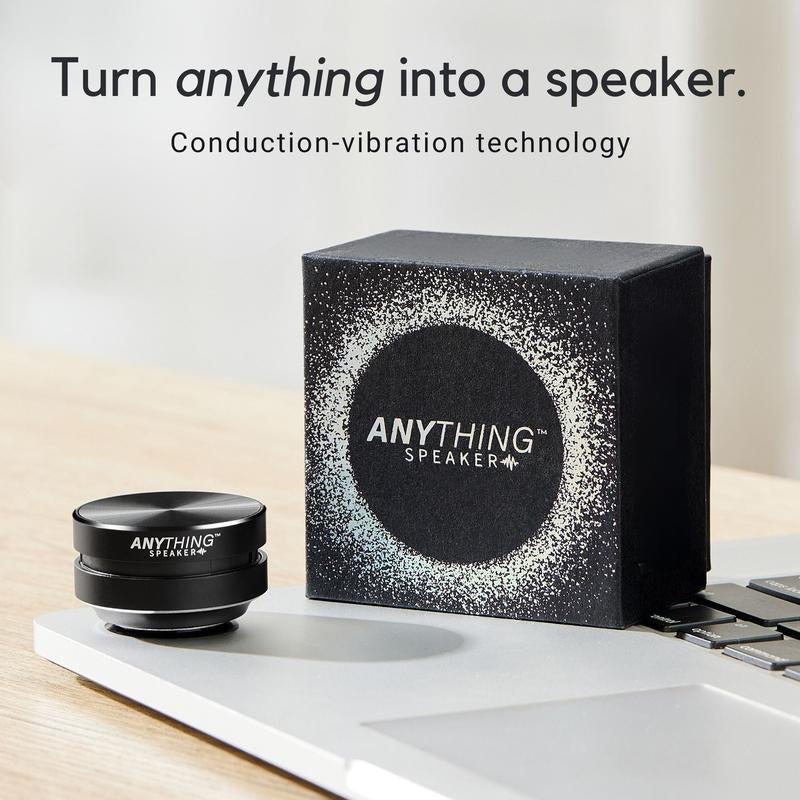 Anything Speaker 2024 - Turn Anything into a Speaker - Humbird Portable Mini Bluetooth Speaker with Bone Conduction Audio