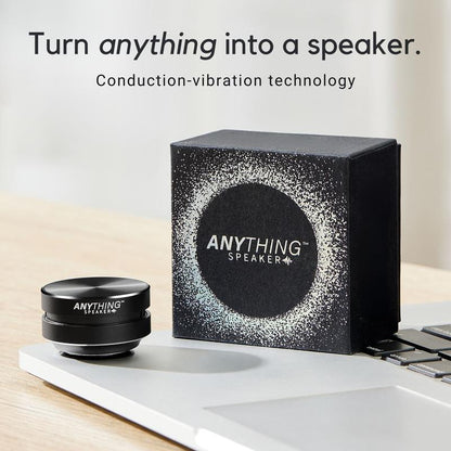 Anything Speaker 2024 - Turn Anything into a Speaker - Humbird Portable Mini Bluetooth Speaker with Bone Conduction Audio
